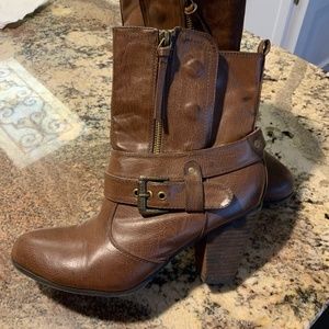 Jomax Womens above ankle leather boots size 9